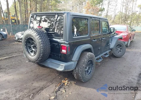 2020 Jeep Wrangler Unlimited Sport S 4X4 z USA, uszkodzony, nr VIN 1C4HJXDN0LW226605